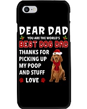 Christmas Dad - Vizsla Phone Case tile
