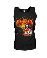Fall Forest - French Bulldog 2 Unisex Tank tile