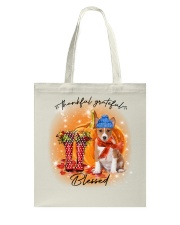 Grateful - Basenji Tote Bag tile