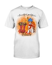 Grateful - Basenji Classic T-Shirt front