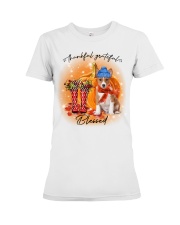 Grateful - Basenji Premium Fit Ladies Tee tile