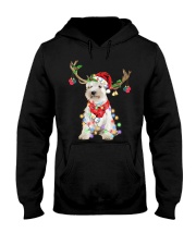 Reindeer - Miniature Schnauzer Hooded Sweatshirt tile