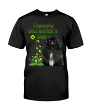 Gold Grass - BLACK Pekingese Classic T-Shirt front