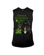 Gold Grass - BLACK Pekingese Sleeveless Tee tile