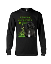 Gold Grass - BLACK Pekingese Long Sleeve Tee tile