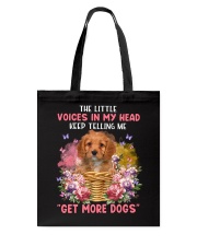The Little - RED Cavapoo Tote Bag tile