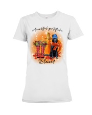 Grateful - BLACK German Shepherd Premium Fit Ladies Tee tile