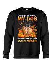 Forget Problems - American Akita Crewneck Sweatshirt tile