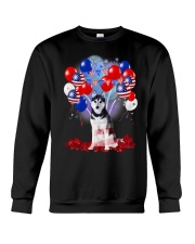 4th July American Balloons - Husky Crewneck Sweatshirt tile
