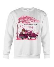 Pink Autumn - Pocket Beagle Crewneck Sweatshirt tile