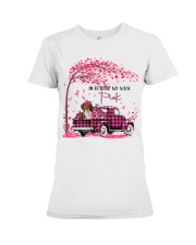 Pink Autumn - Pocket Beagle Premium Fit Ladies Tee tile
