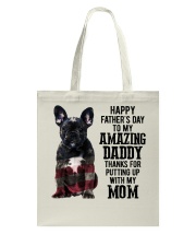 Father Day - French Bulldog Tote Bag tile