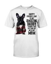 Father Day - French Bulldog Classic T-Shirt tile