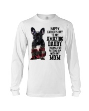 Father Day - French Bulldog Long Sleeve Tee tile