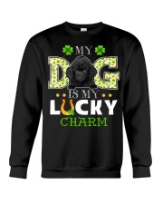 Lucky Charm - BLACK Toy Poodle Crewneck Sweatshirt tile