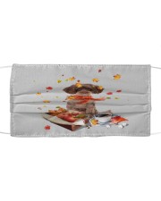 Autumn Leaves RED Schnoodle Mask tile
