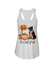 It is Fall - Pug Ladies Flowy Tank tile