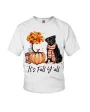 It is Fall - Pug Youth T-Shirt tile