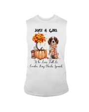 Fall And - Cavalier King Charles Spaniel 3 Sleeveless Tee tile