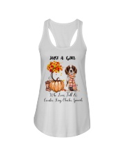 Fall And - Cavalier King Charles Spaniel 3 Ladies Flowy Tank tile