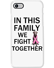 Fight Together - SILVER Labrador Phone Case tile