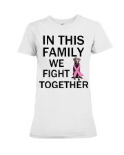 Fight Together - SILVER Labrador Premium Fit Ladies Tee tile