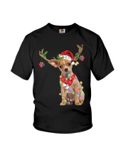 Reindeer - Chihuahua Youth T-Shirt tile