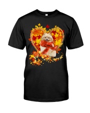 Autumn Leaf - CREAM Pomeranian Premium Fit Mens Tee tile
