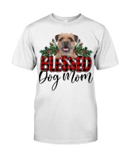 Blessed Dog Mom - Border Terrier Classic T-Shirt tile