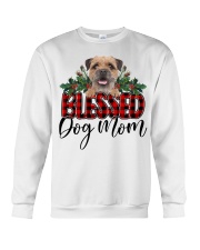 Blessed Dog Mom - Border Terrier Crewneck Sweatshirt tile