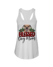 Blessed Dog Mom - Border Terrier Ladies Flowy Tank tile