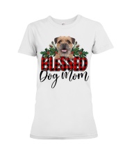 Blessed Dog Mom - Border Terrier Premium Fit Ladies Tee tile