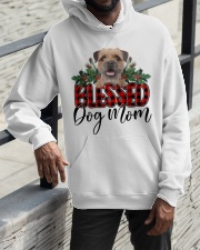 Blessed Dog Mom - Border Terrier Hooded Sweatshirt apparel-hooded-sweatshirt-lifestyle-front-11