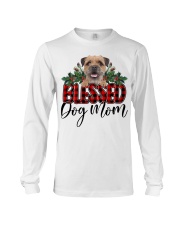 Blessed Dog Mom - Border Terrier Long Sleeve Tee tile