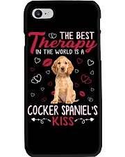 Best Therapy - GOLDEN Cocker Spaniel Phone Case tile