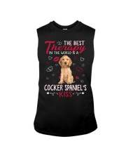 Best Therapy - GOLDEN Cocker Spaniel Sleeveless Tee tile