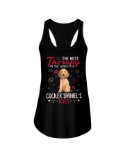 Best Therapy - GOLDEN Cocker Spaniel Ladies Flowy Tank tile