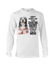 Father Day - Bearded Collie Long Sleeve Tee tile