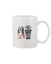 Father Day - Bearded Collie Mug tile