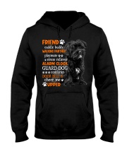 Playmate - BLACK Morkie Hooded Sweatshirt tile