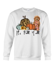 Fall Pumpkin Goldendoodle Crewneck Sweatshirt tile