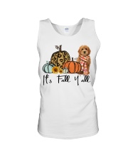 Fall Pumpkin Goldendoodle Unisex Tank tile