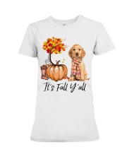 It is Fall - Cocker Spaniel Premium Fit Ladies Tee tile
