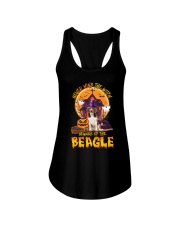 Never Mind - Beagle Ladies Flowy Tank tile