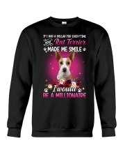 Millionaire - Rat Terrier 1 Crewneck Sweatshirt tile
