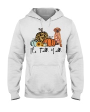 Fall Pumpkin Rhodesian Ridgeback Hooded Sweatshirt tile