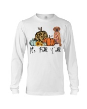 Fall Pumpkin Rhodesian Ridgeback Long Sleeve Tee tile
