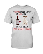 She Also Needs - Jack Russell Terrier Premium Fit Mens Tee tile