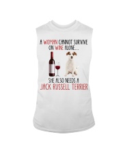 She Also Needs - Jack Russell Terrier Sleeveless Tee tile