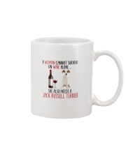 She Also Needs - Jack Russell Terrier Mug tile